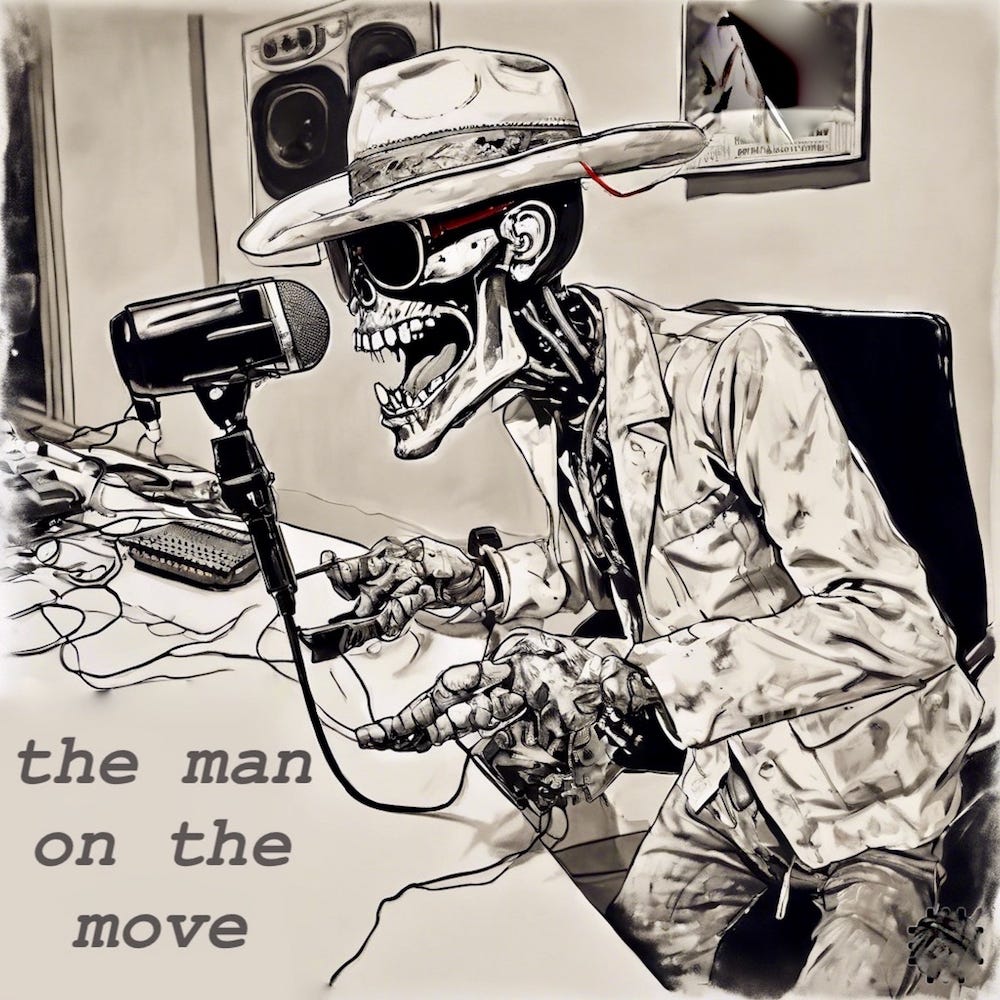 The Man on the Move  logo