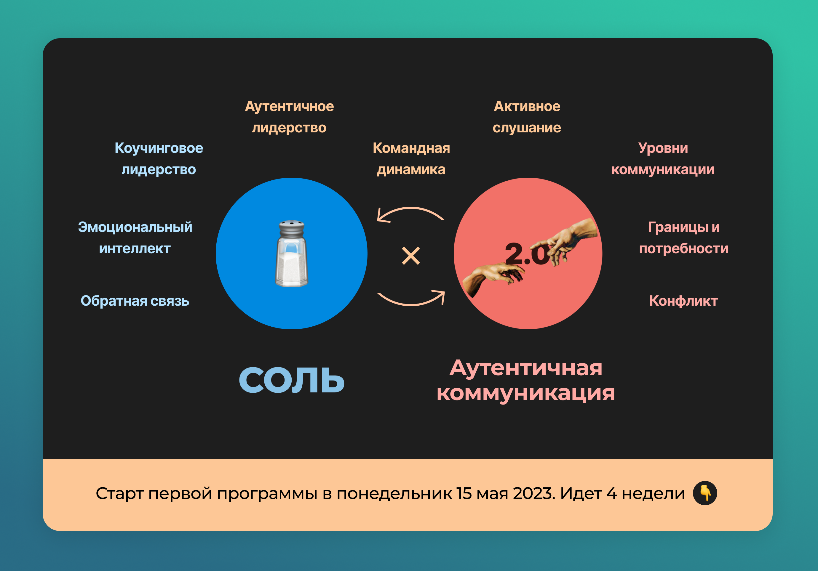 Соль × Аутентичная коммуникация: что получается вместе?