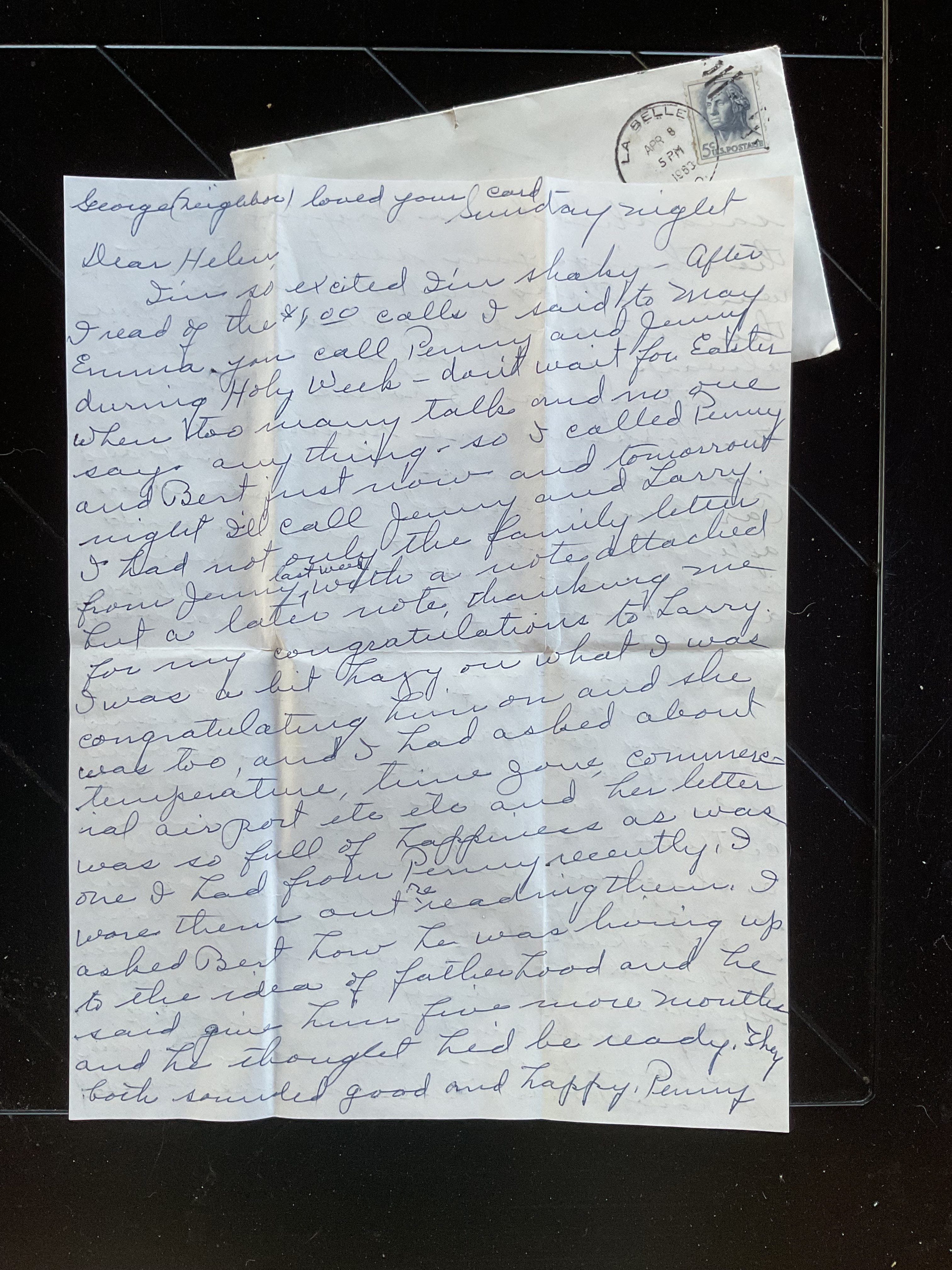 LaBelle and Ma Bell by Helene Letters from LaBelle