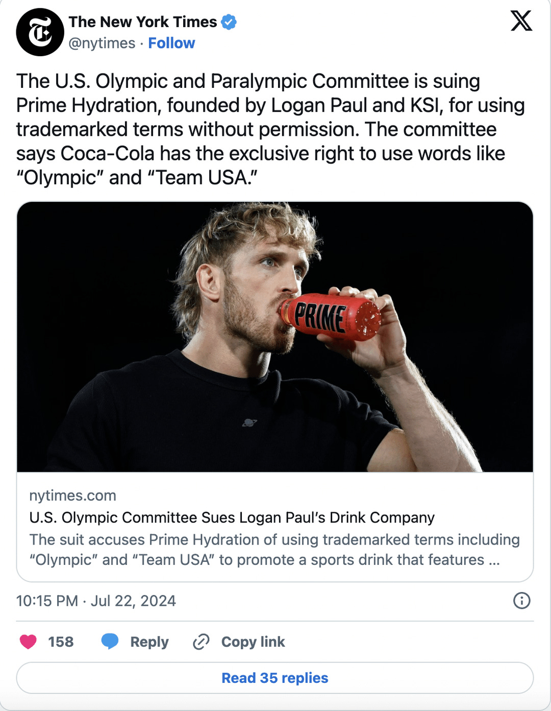 Prime Energy Drink Logan Paul and KSI Face 68 Million Lawsuit and