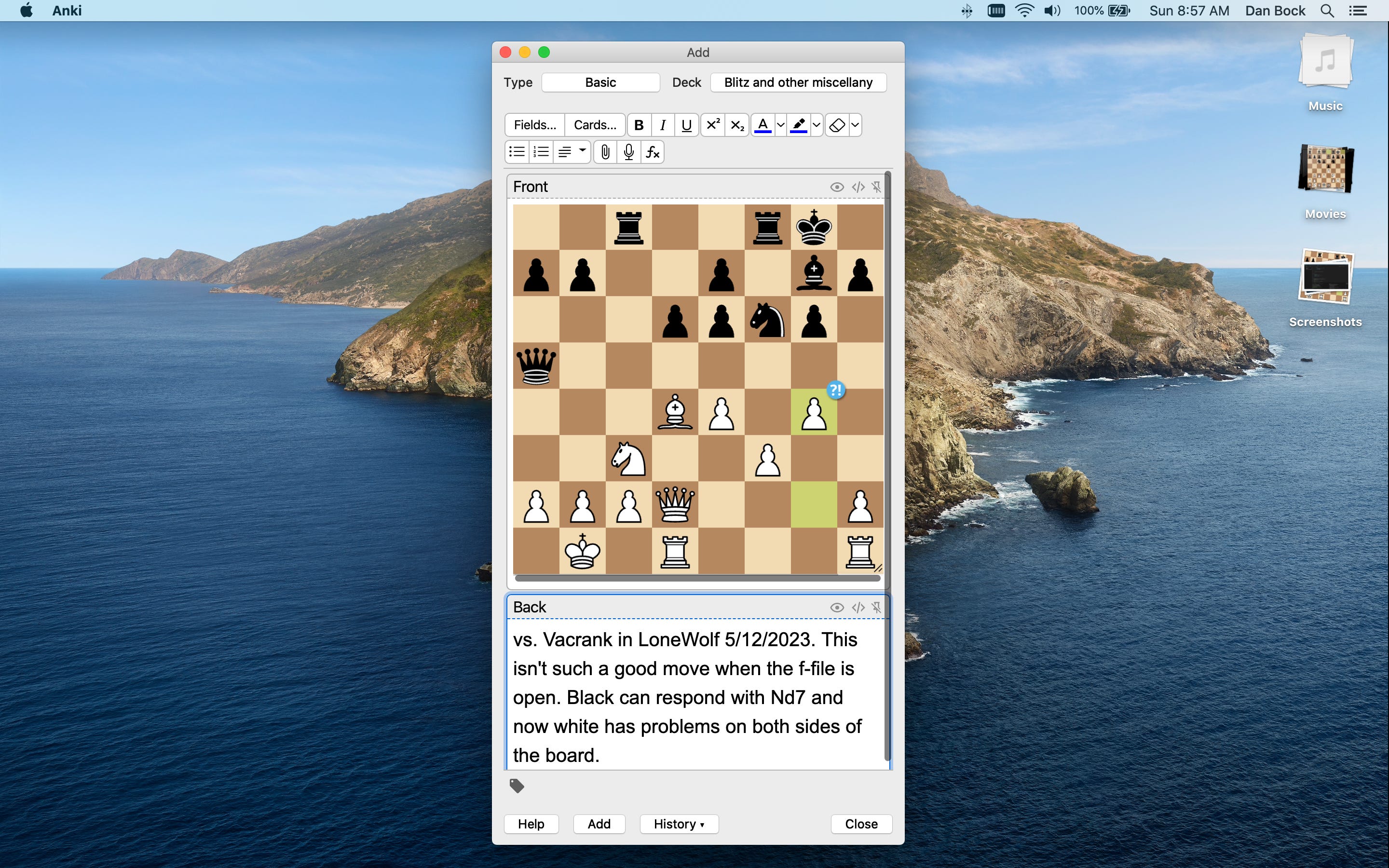 Free Chessable Course with Video! 