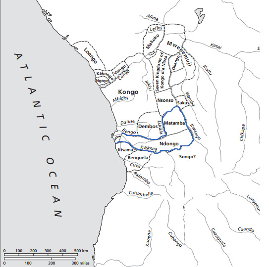 Ndongo, Kingdom, History, Africa, & Map