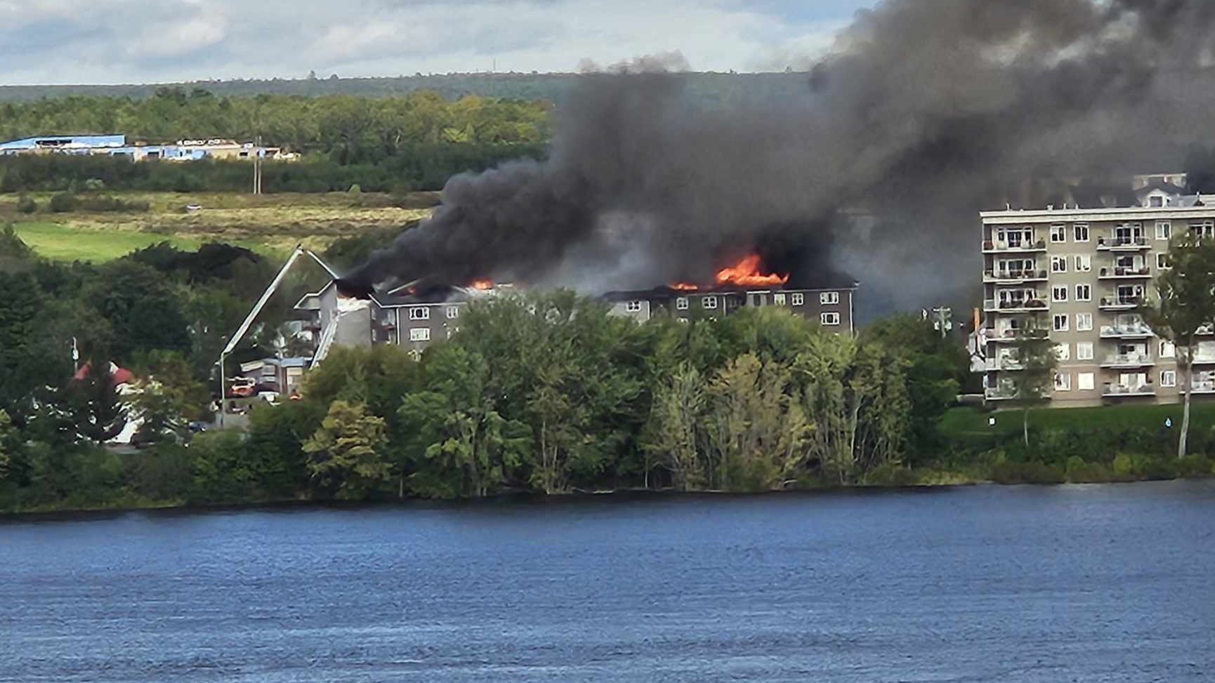 Firefighters at scene of major northside blaze