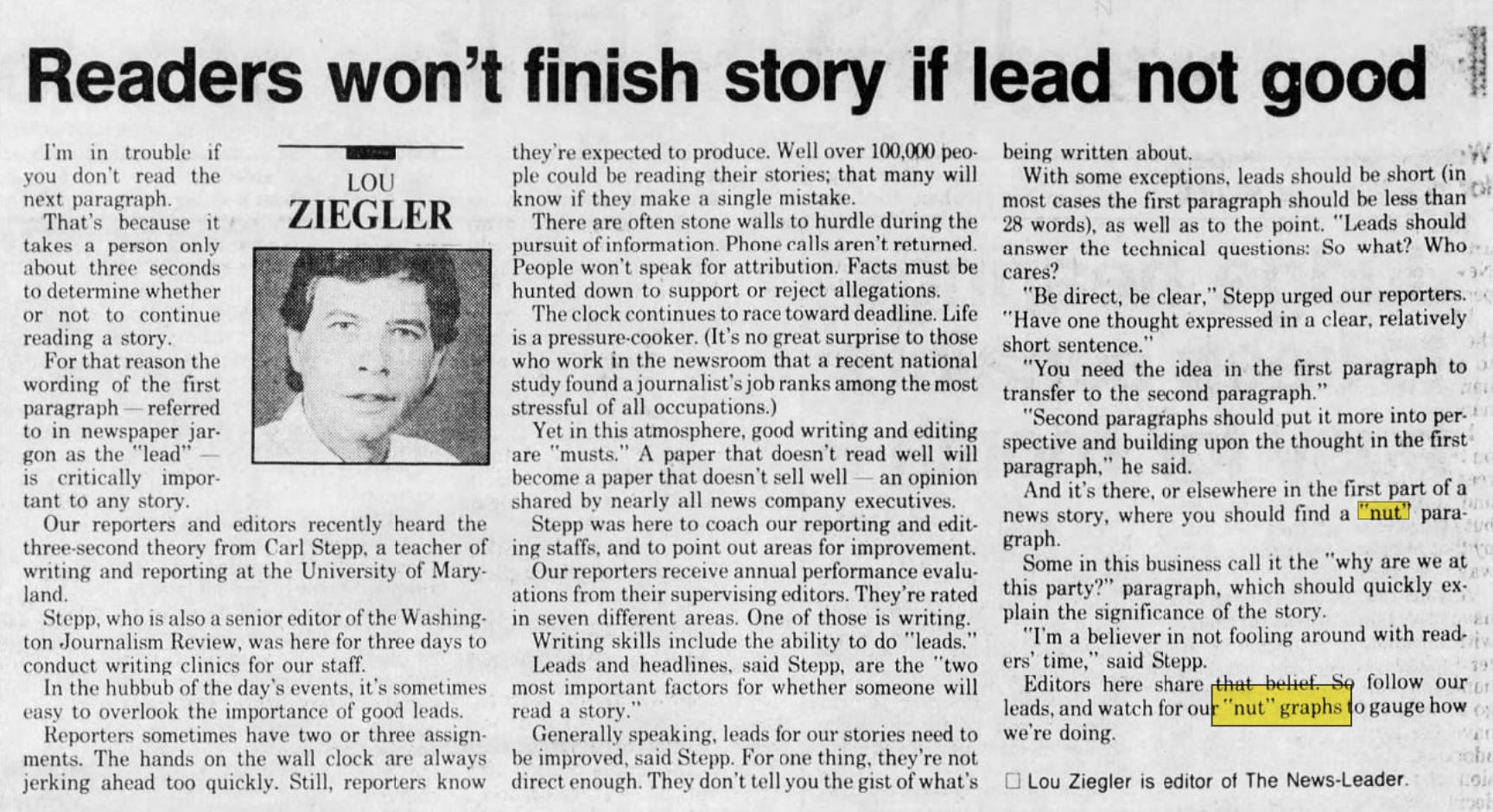 The final paper is printed on the Springfield News-Leader's press