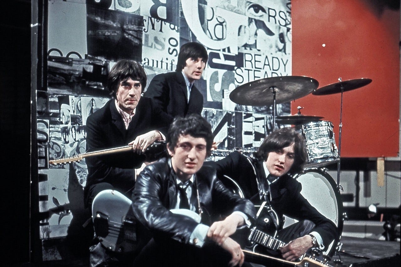 Classic Photo: Joey Ramone playing drums in his first band, The