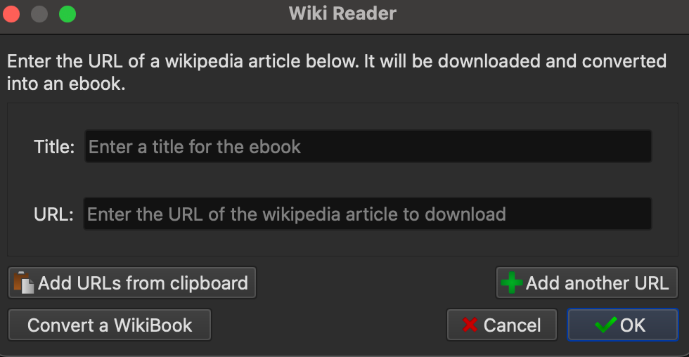 PSA you can convert Wikipedia articles to ebooks using the Wiki 