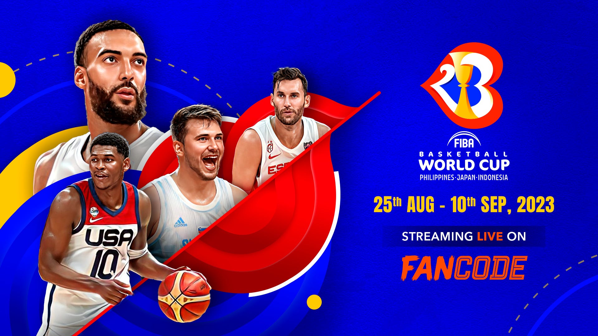 FIBA Basketball World Cup 2023 India watch details
