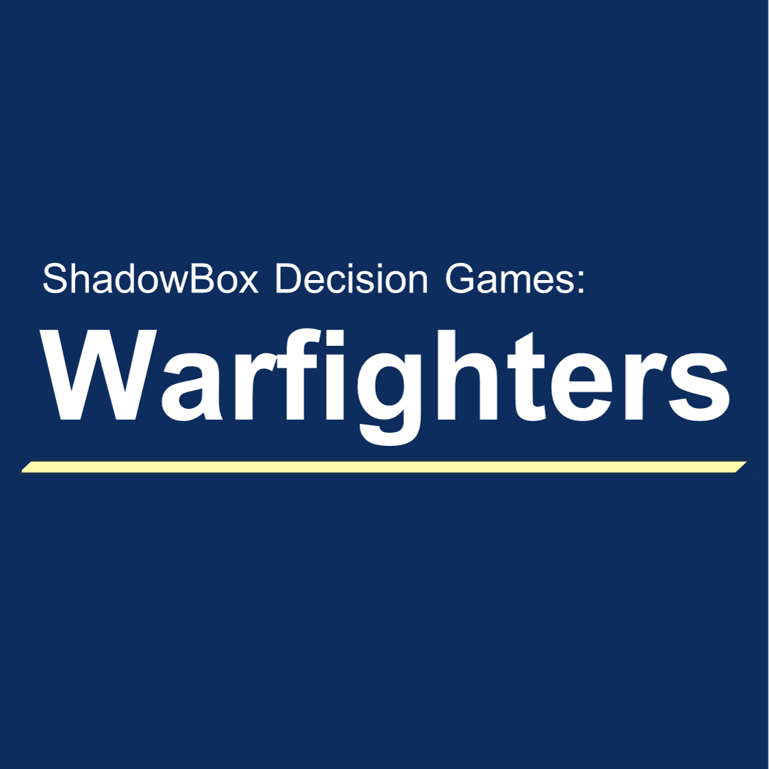ShadowBox Decision Games: Warfighters logo