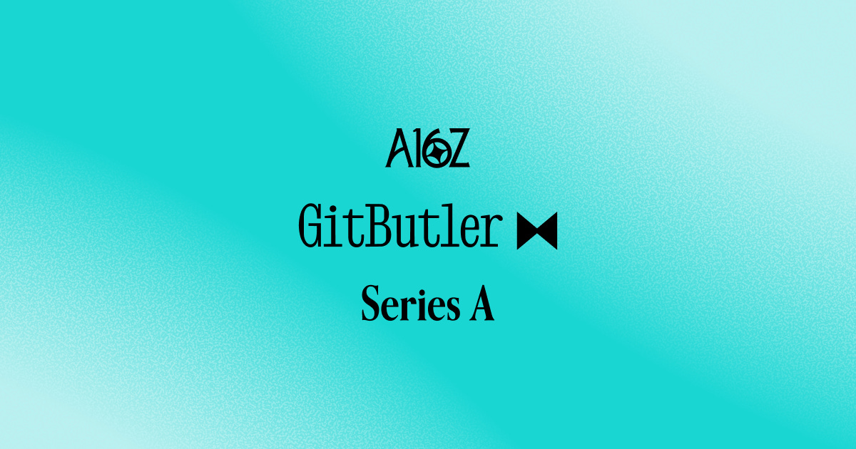 شعار GitButler مع رمز التحكم بالإصدارات