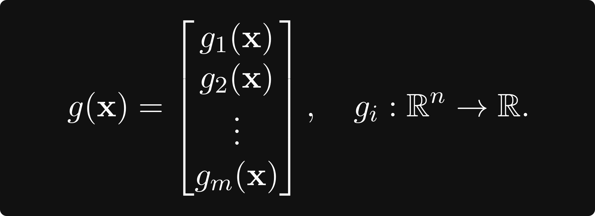 Vector Function Decomposition