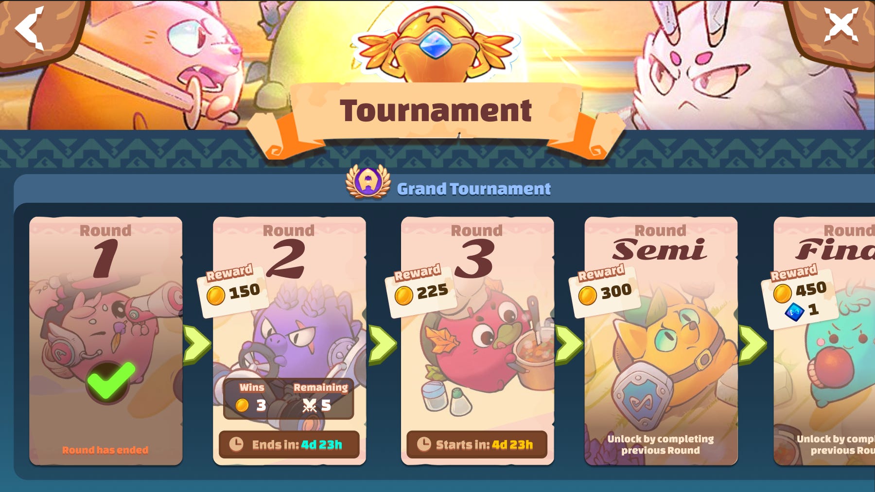 Axie Infinity Classic Returns for 1K AXS Tournament