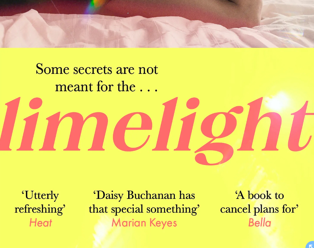 Limelight is out today - by Daisy Buchanan