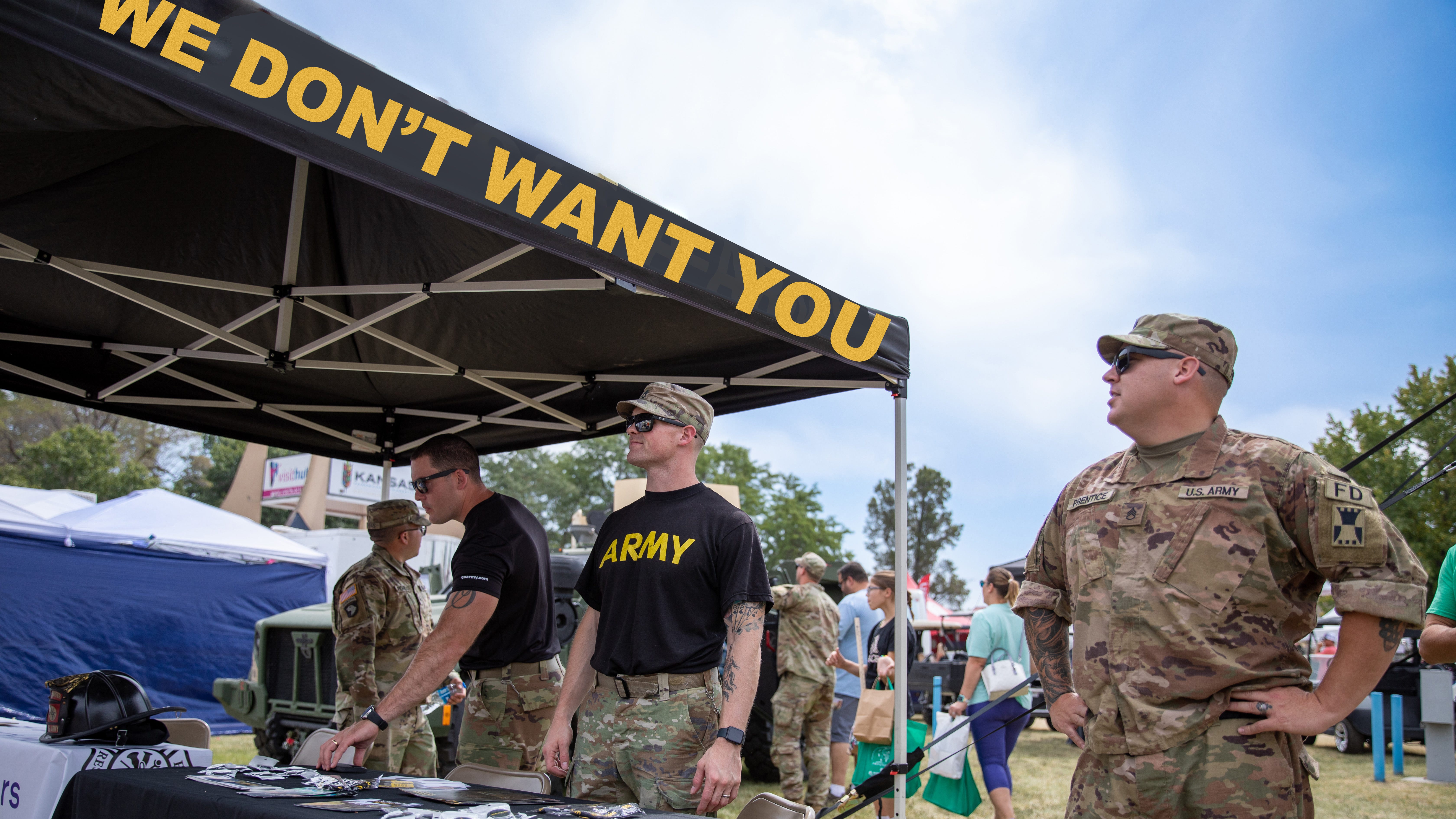 'We don't want you anyway!' Army launches reverse psychology recruiting campaign