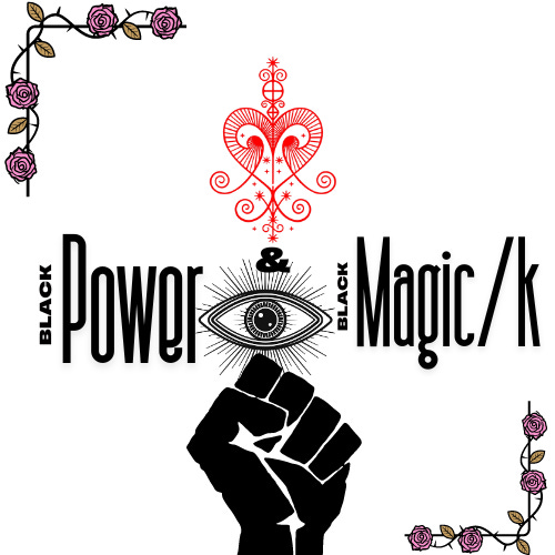 Black Power & Black Magic/k  logo