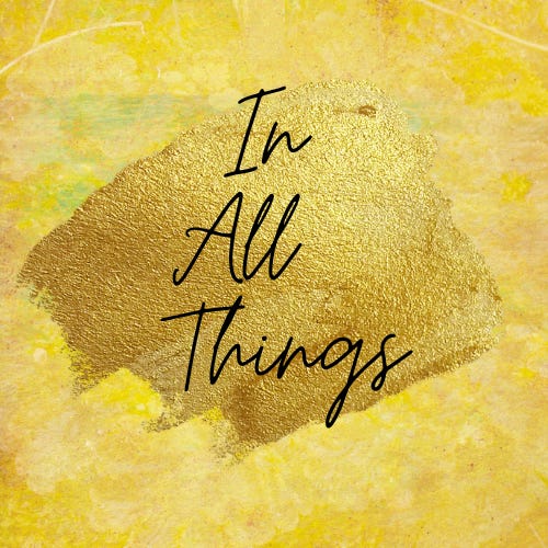 Artwork for In All Things