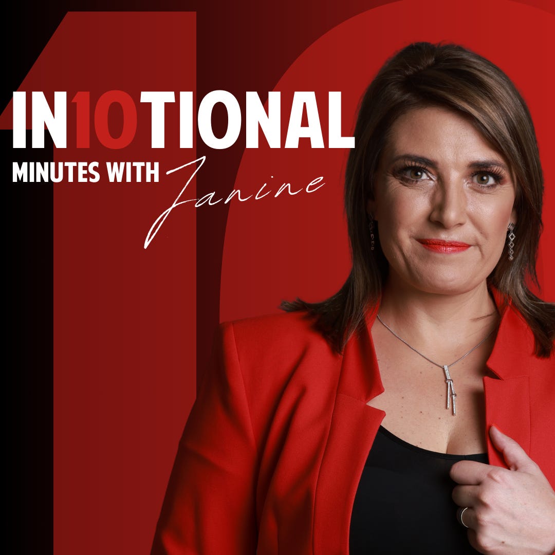 Artwork for 10 IN10TIONAL Minutes with Janine