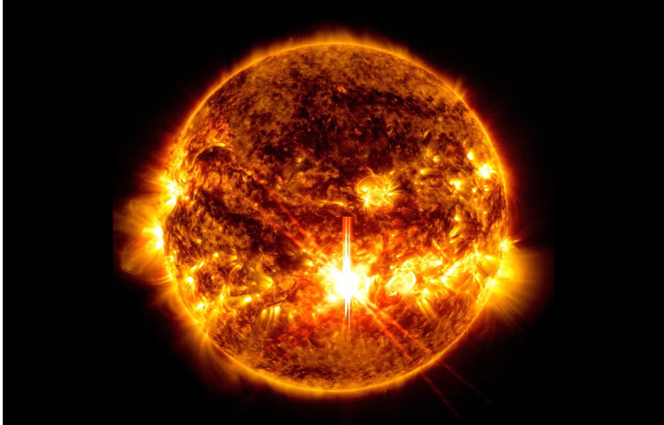 October 4 2024 The Most Powerful Solar Flare to have been released in