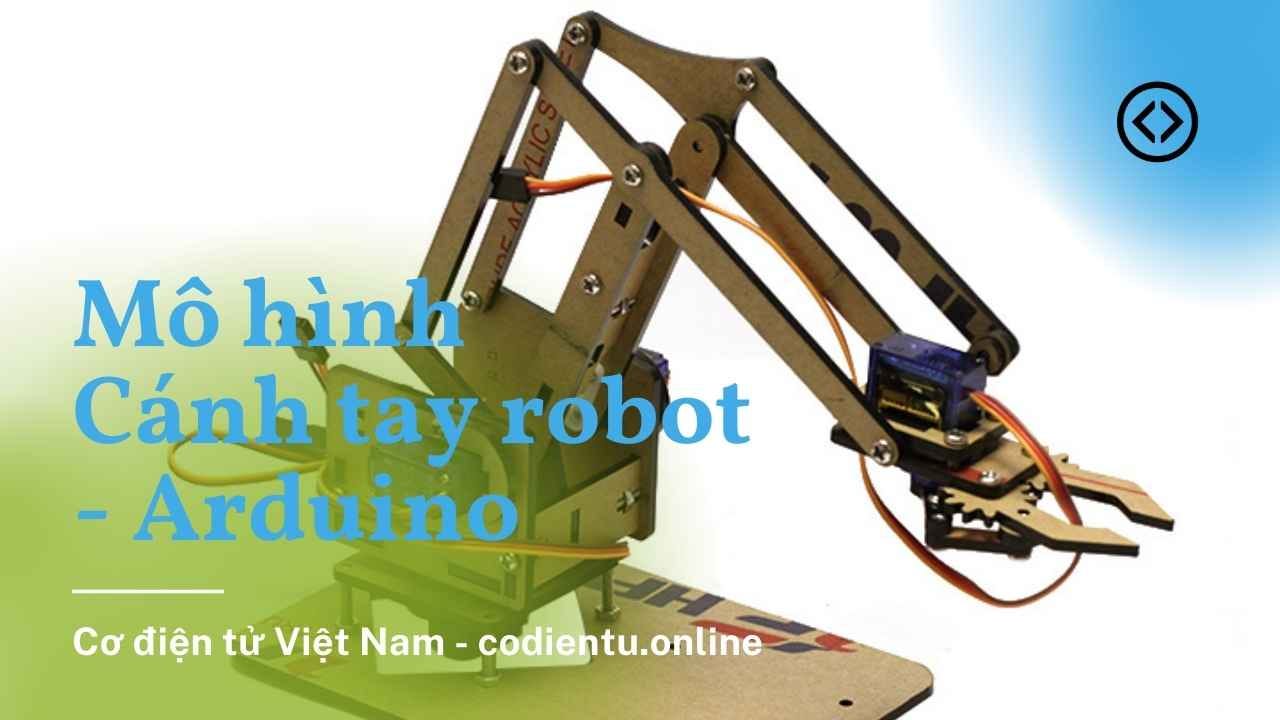 Mô hình bàn thực hành cánh tay robot UR