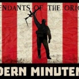 The Modern Minuteman  logo