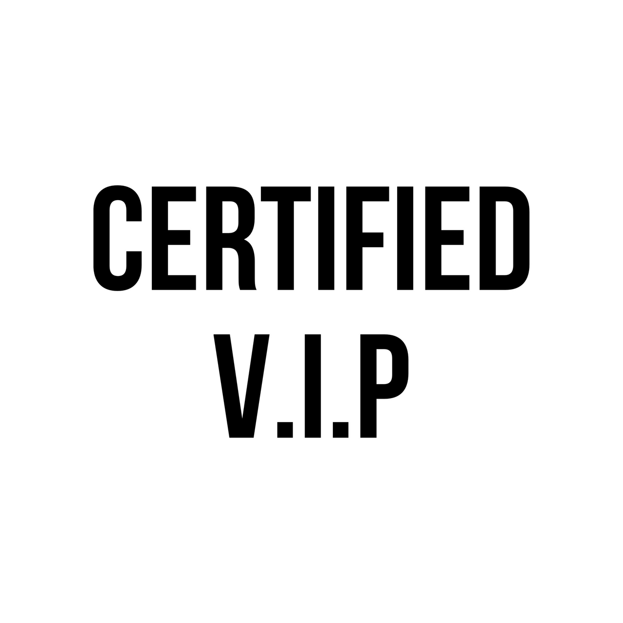 CERTIFIED VIP logo