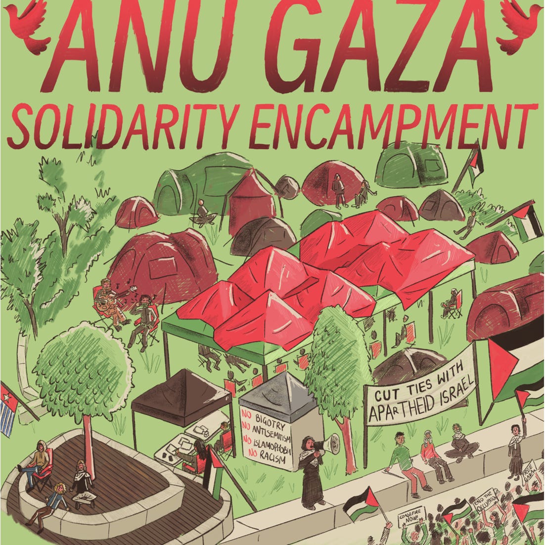 ANU Gaza Solidarity Encampment Newsletter 