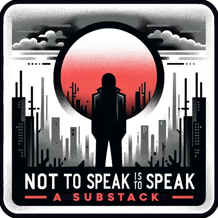 Not to Speak is to Speak logo