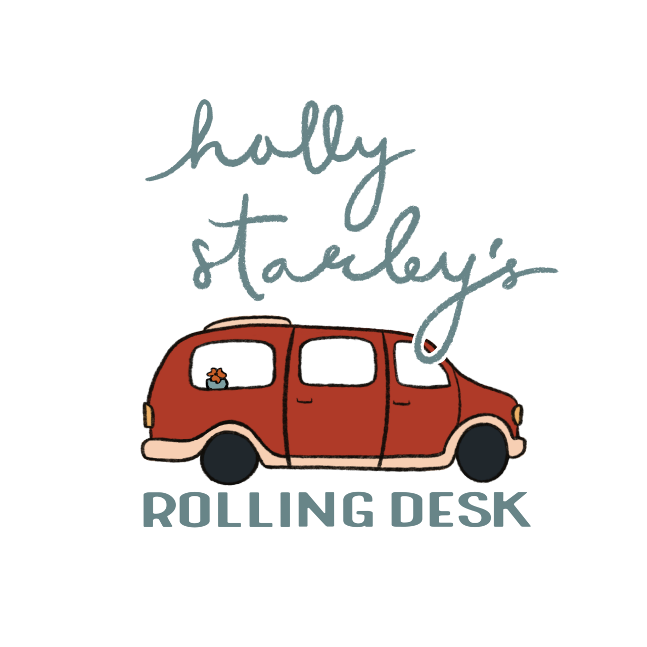 Holly Starley's Rolling Desk