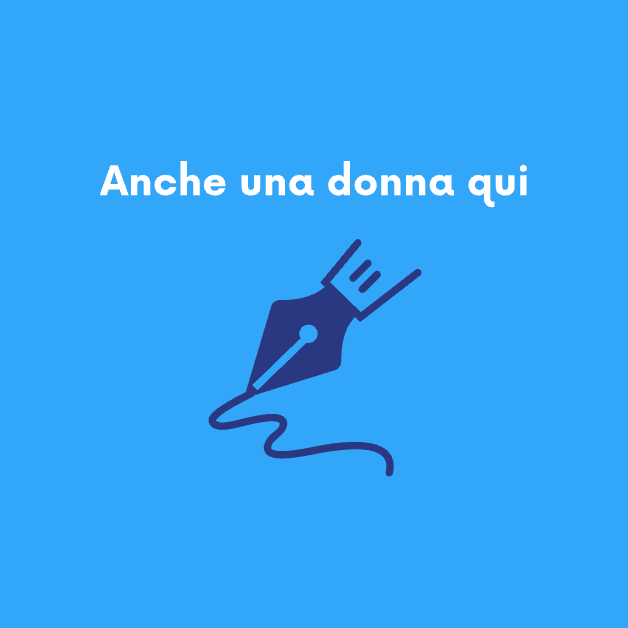 Anche una donna qui logo