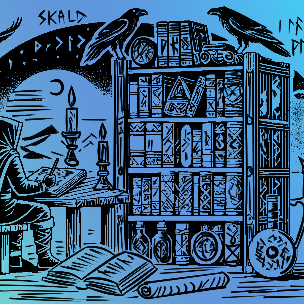 Artwork for The Skald’s Shelf