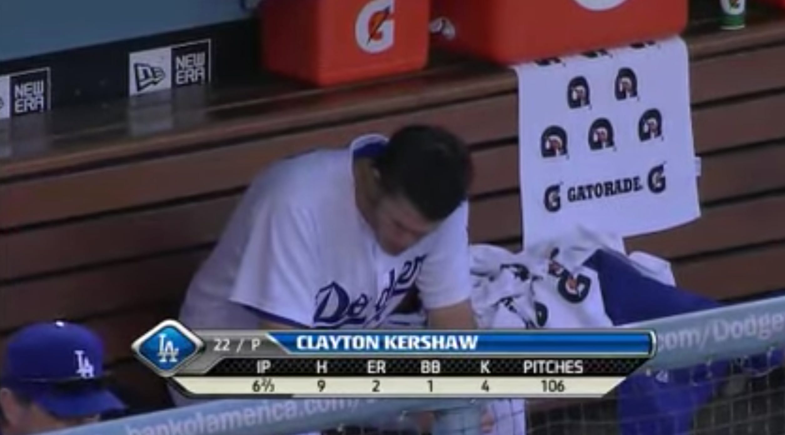 Dodger Fans Trash Kershaw Jerseys After Loss