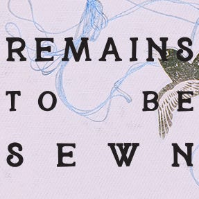 remains to be sewn logo