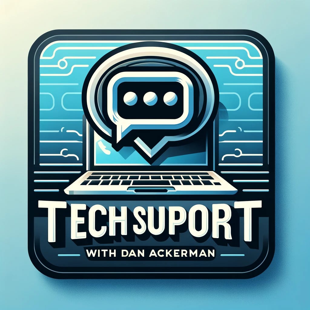 Artwork for Tech Support with Dan Ackerman