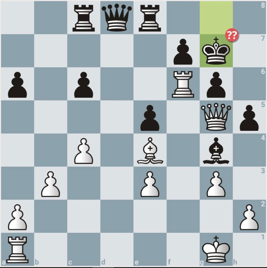 Chess Puzzle: white to checkmate in 2