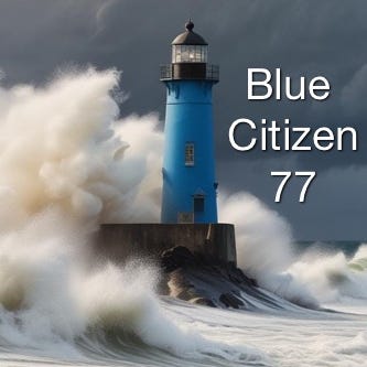 Blue Citizen 77 logo