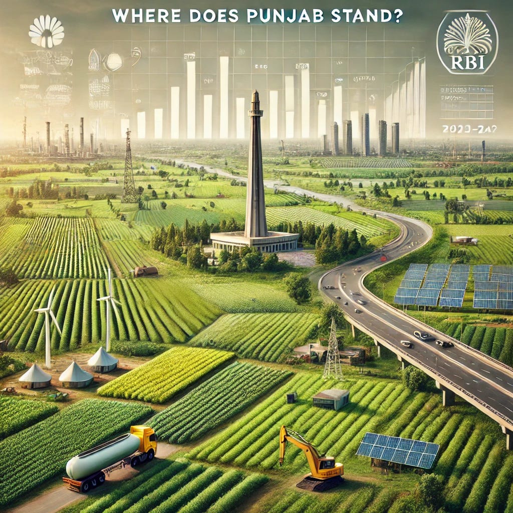 Where does Punjab Stand? RBI&rsquo;s Handbook of Statistics on Indian 