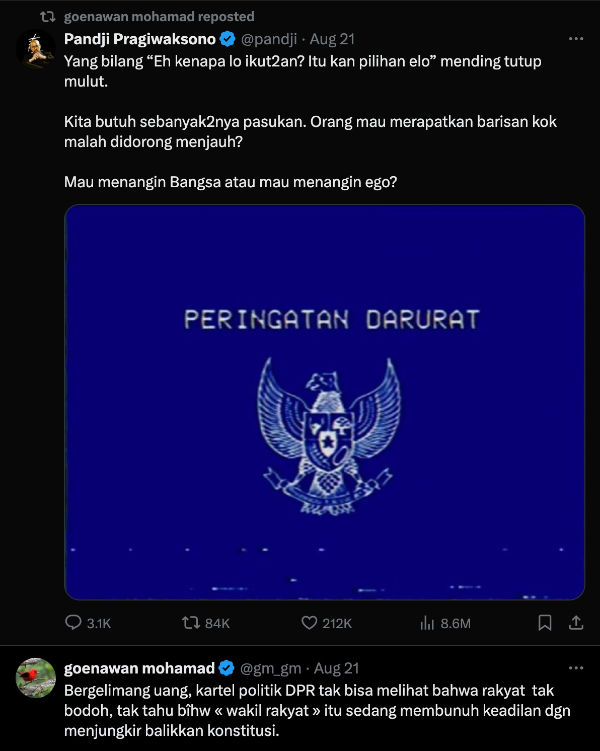 The Enigmatic WesternBacked “Colour Revolution” in Indonesia