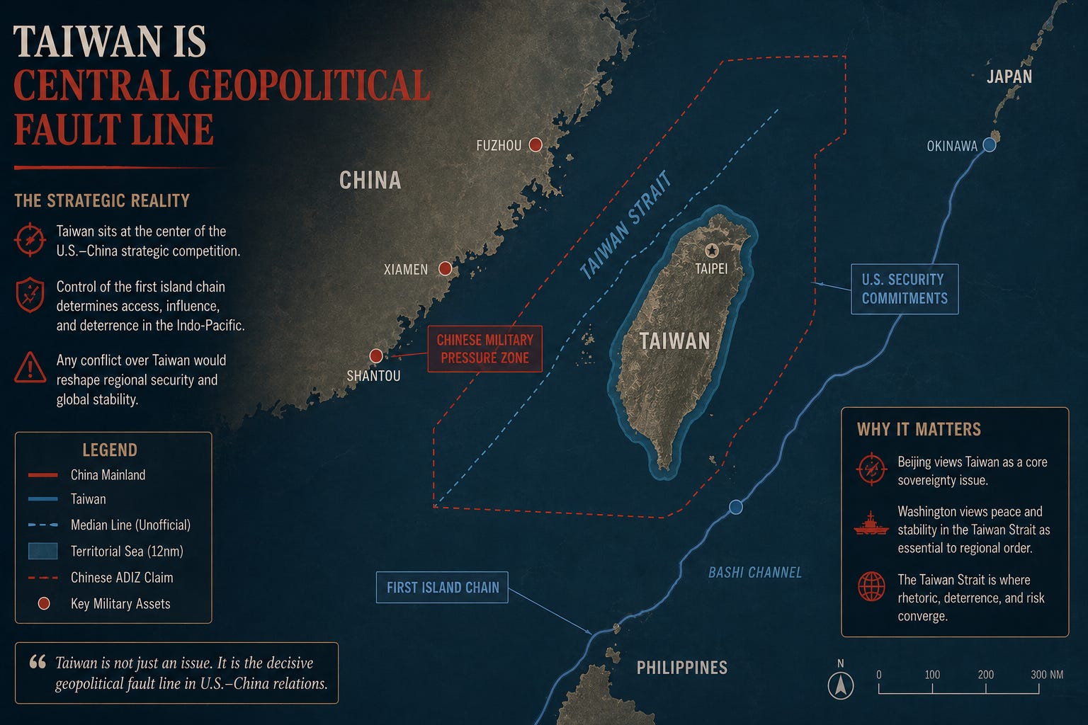 Taiwan strategic situation 2026