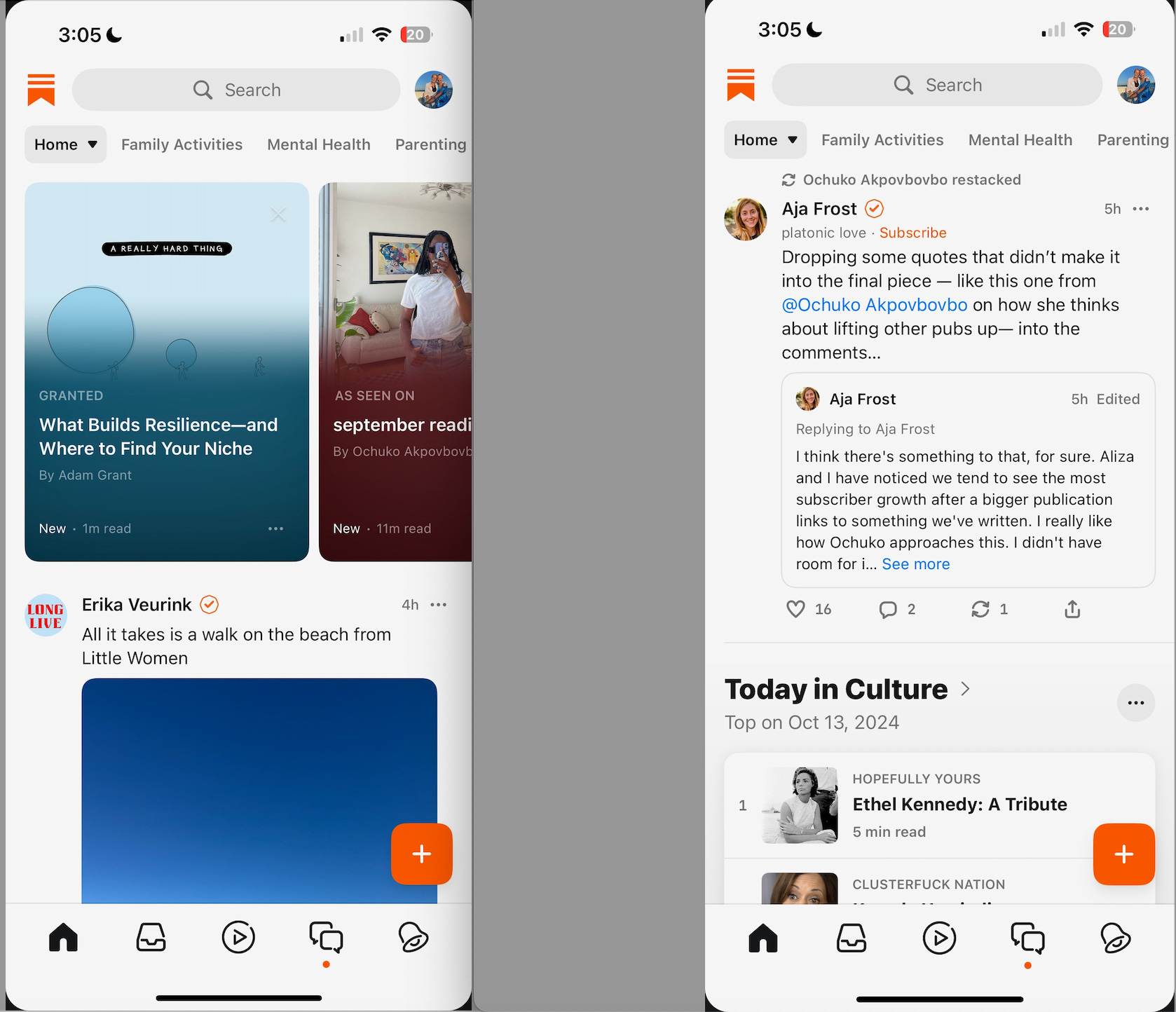Making the most of the app by Gabby & Jackie