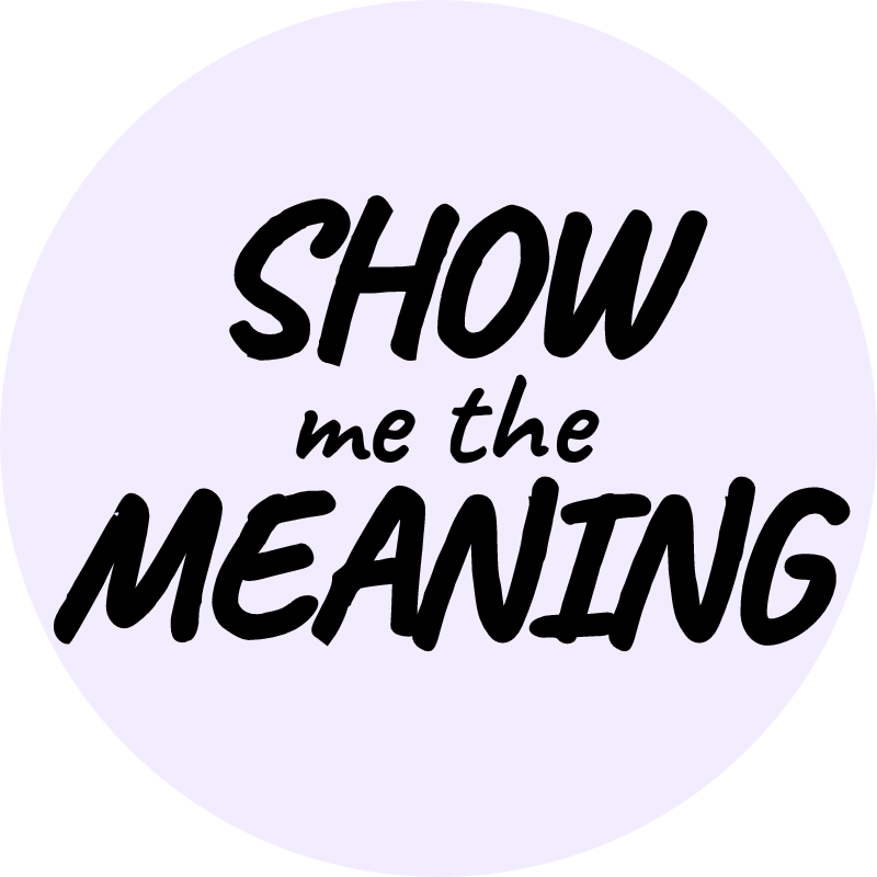 Show Me The Meaning