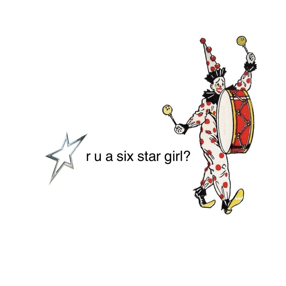 a six star girl 