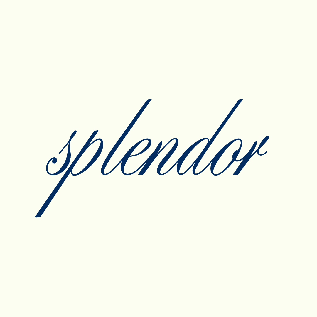 Artwork for splendor letters