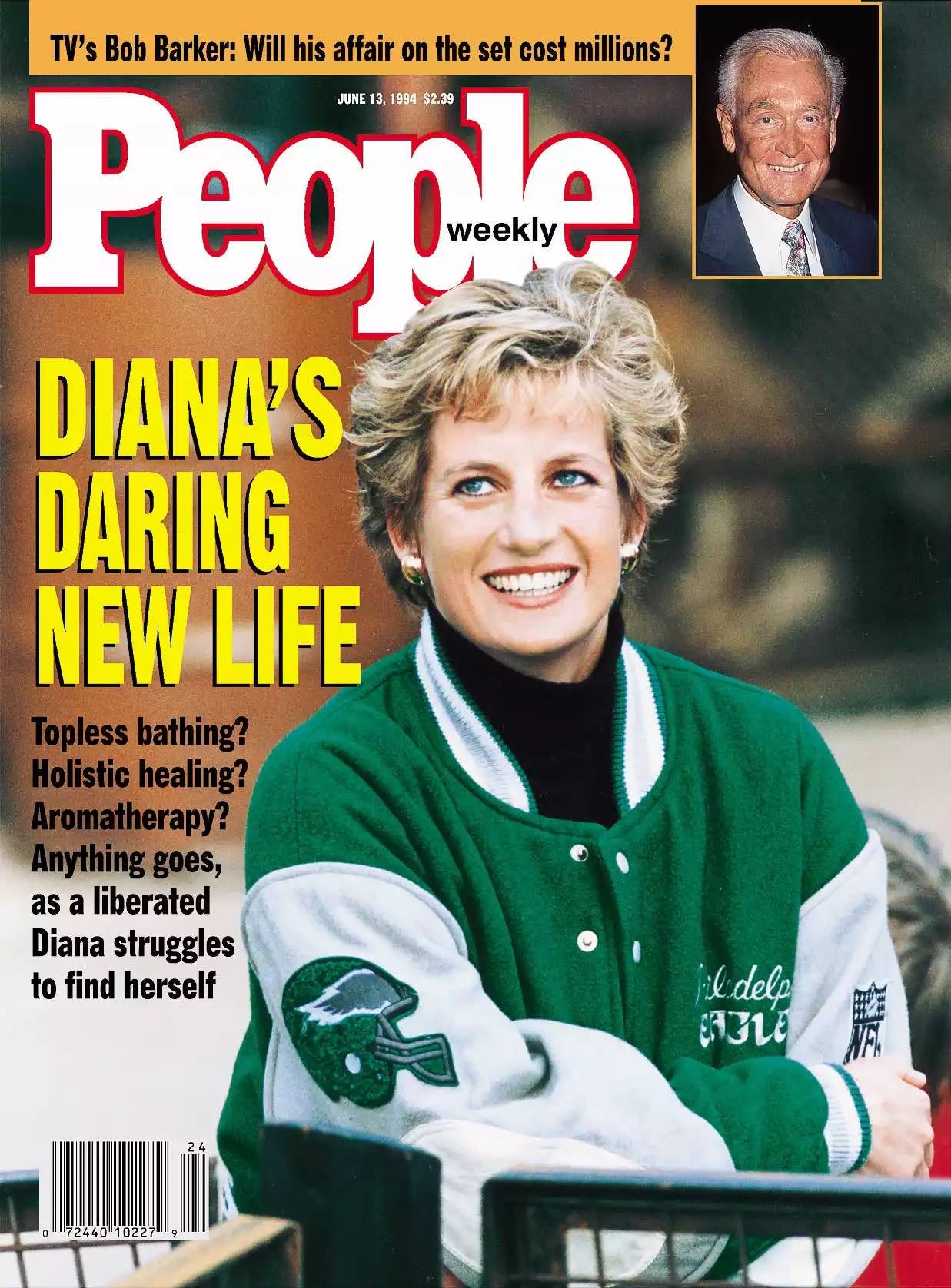 How Princess Diana's Eagles jacket challenged royal protocol, evolved into  pop-culture memorabilia