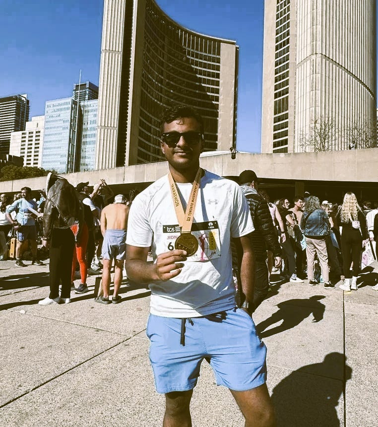 Race Report 2024 Toronto Waterfront Marathon Sweat, Tears, and Nutella