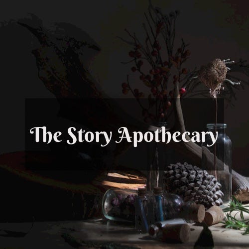 The Story Apothecary  logo