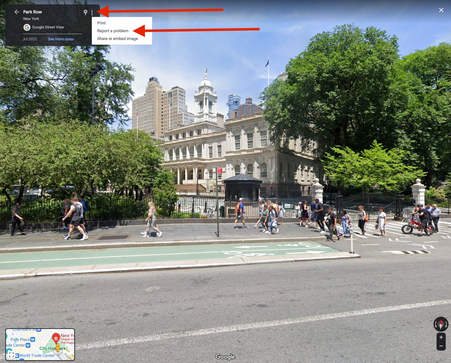 Blur your house from Google Street View! - by Tate Jarrow