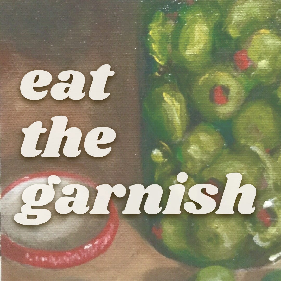 Artwork for eat the garnish
