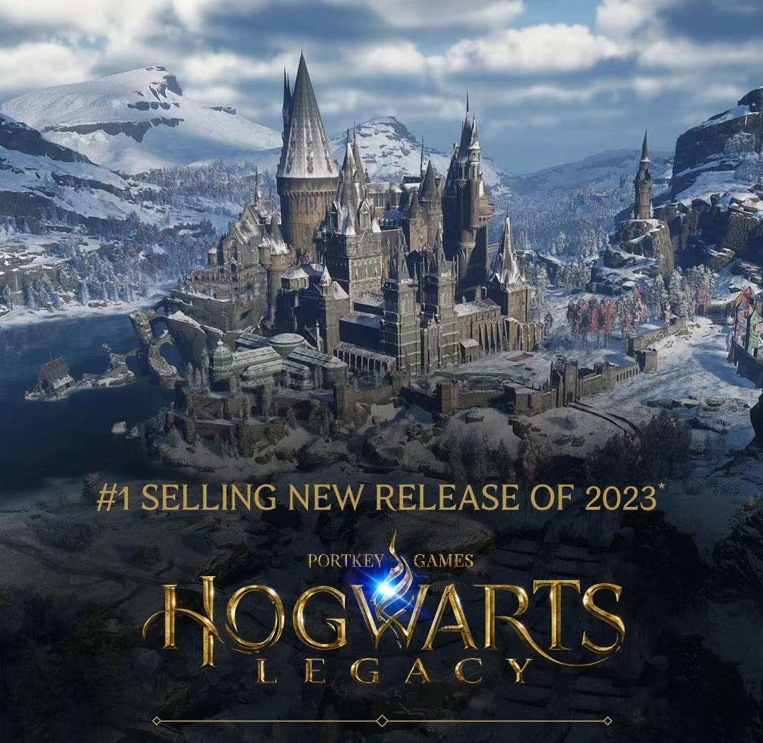 Hogwarts Legacy is 2023's best-selling game, and Warner has even more for  this year - Meristation