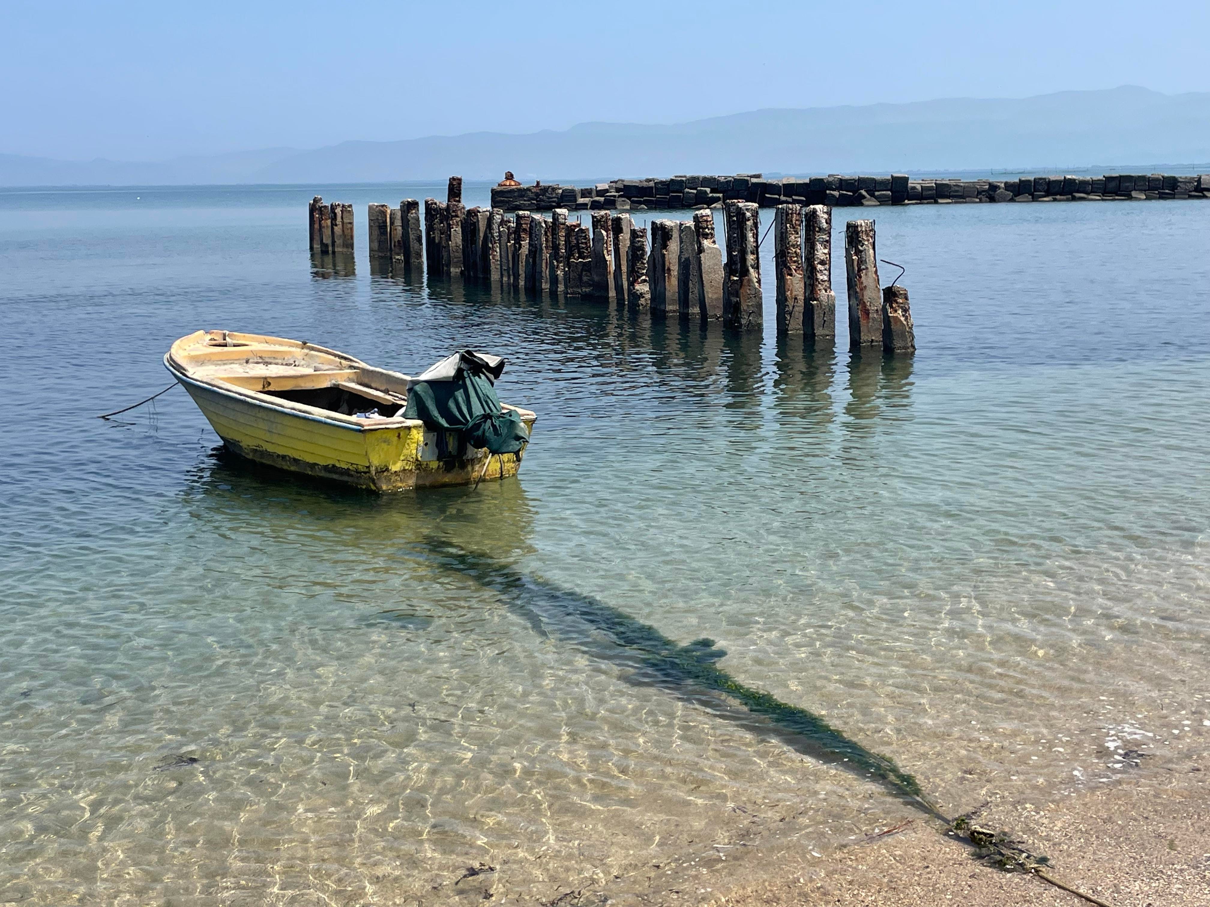Beautiful Landscape Of A Stony Heap On The Coast Of Mediterranean