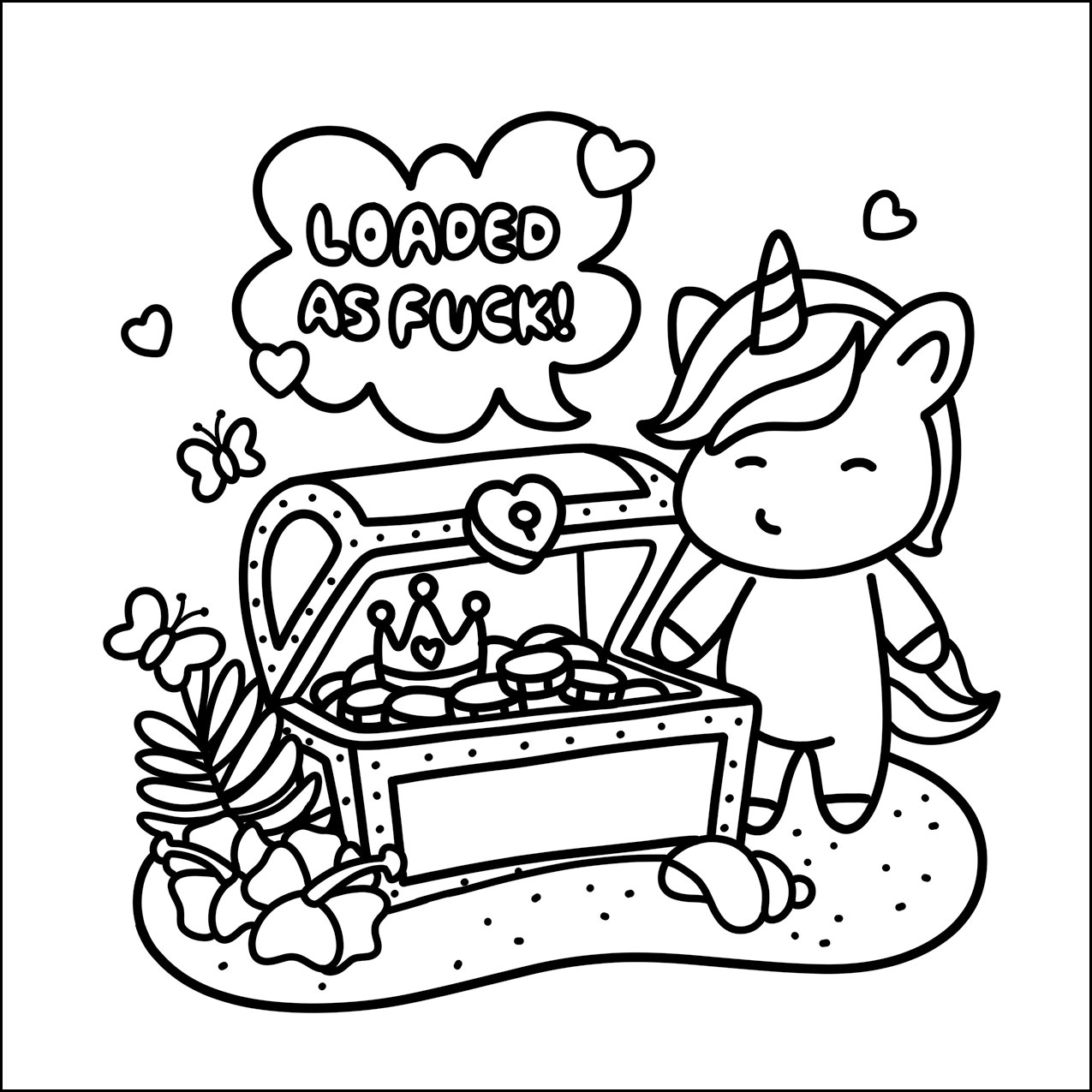 5 'Extra Stress-Relieving' Coloring Pages [March 2025 — Special Edition