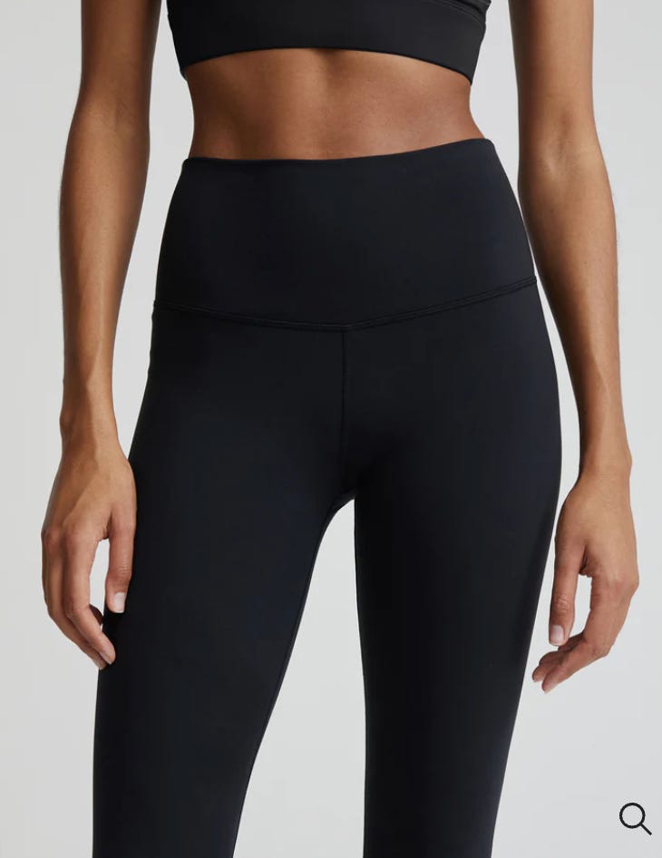  Lululemon Align Pant 7/8 Yoga Pants (Black, 6